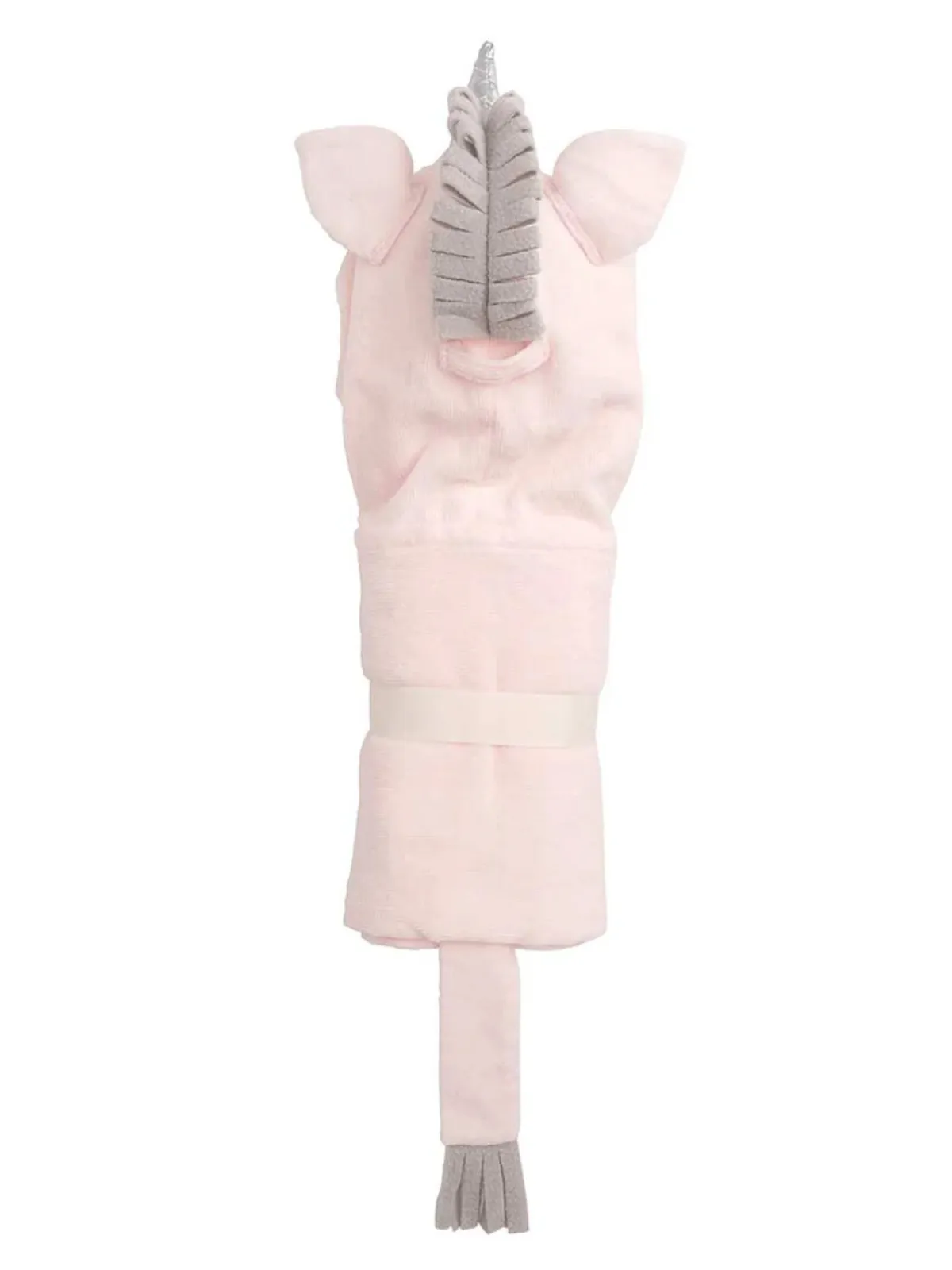 Pink Unicorn Hooded Baby Bath Wrap