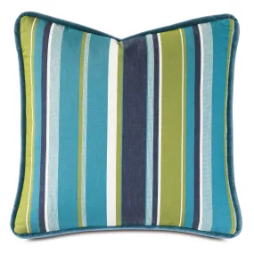 Piperton Marine Throw Pillow Cover 20x20