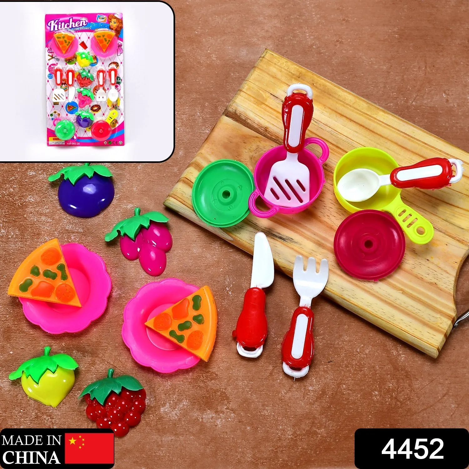 Plastic Kitchen Set Tea Party Kitchen Set Toy for Girls Boys