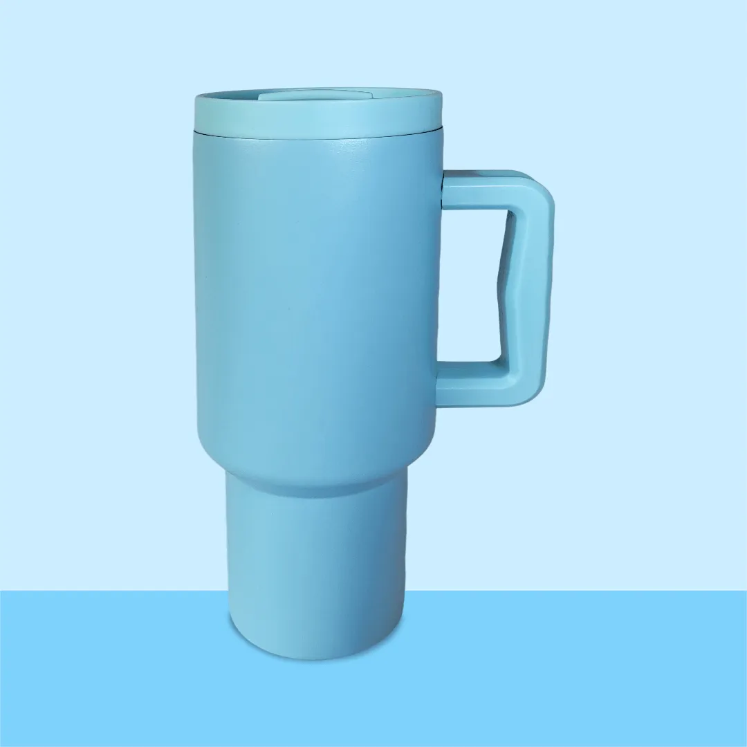 Premium Giant Travel Mug - Baby Blue