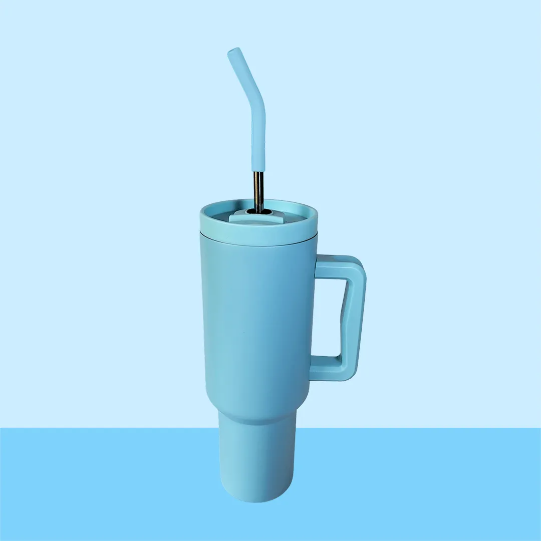 Premium Giant Travel Mug - Baby Blue