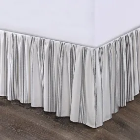 Prescott Striped Bed Skirt