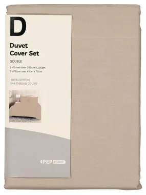 Qb Natural Cotton Duvet Cover