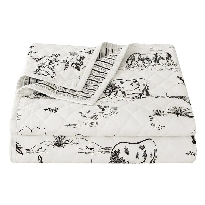 Ranch Toile Quilt Set