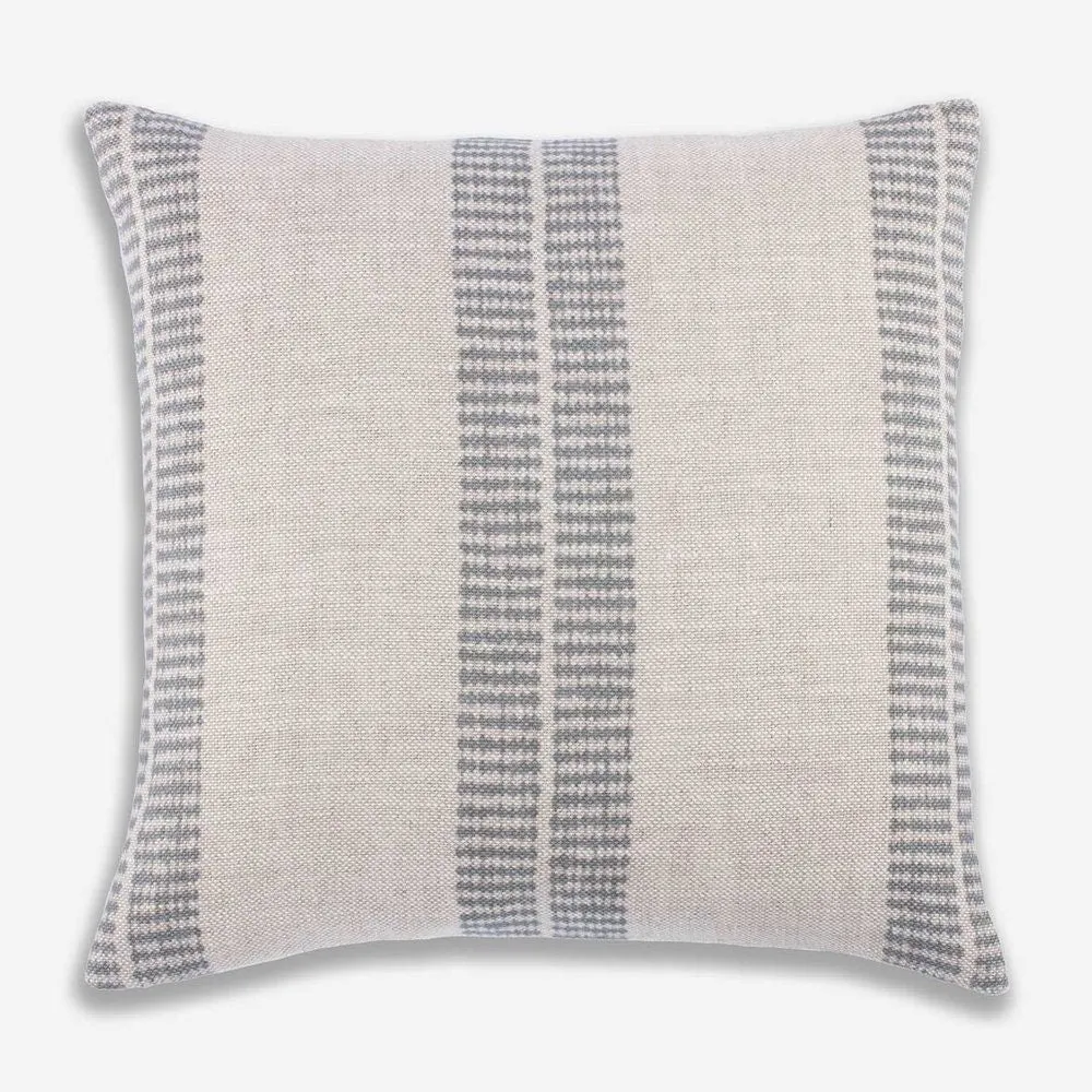 READY TO SHIP Designer Clay McLaurin Band Pillow Cover in Mineral