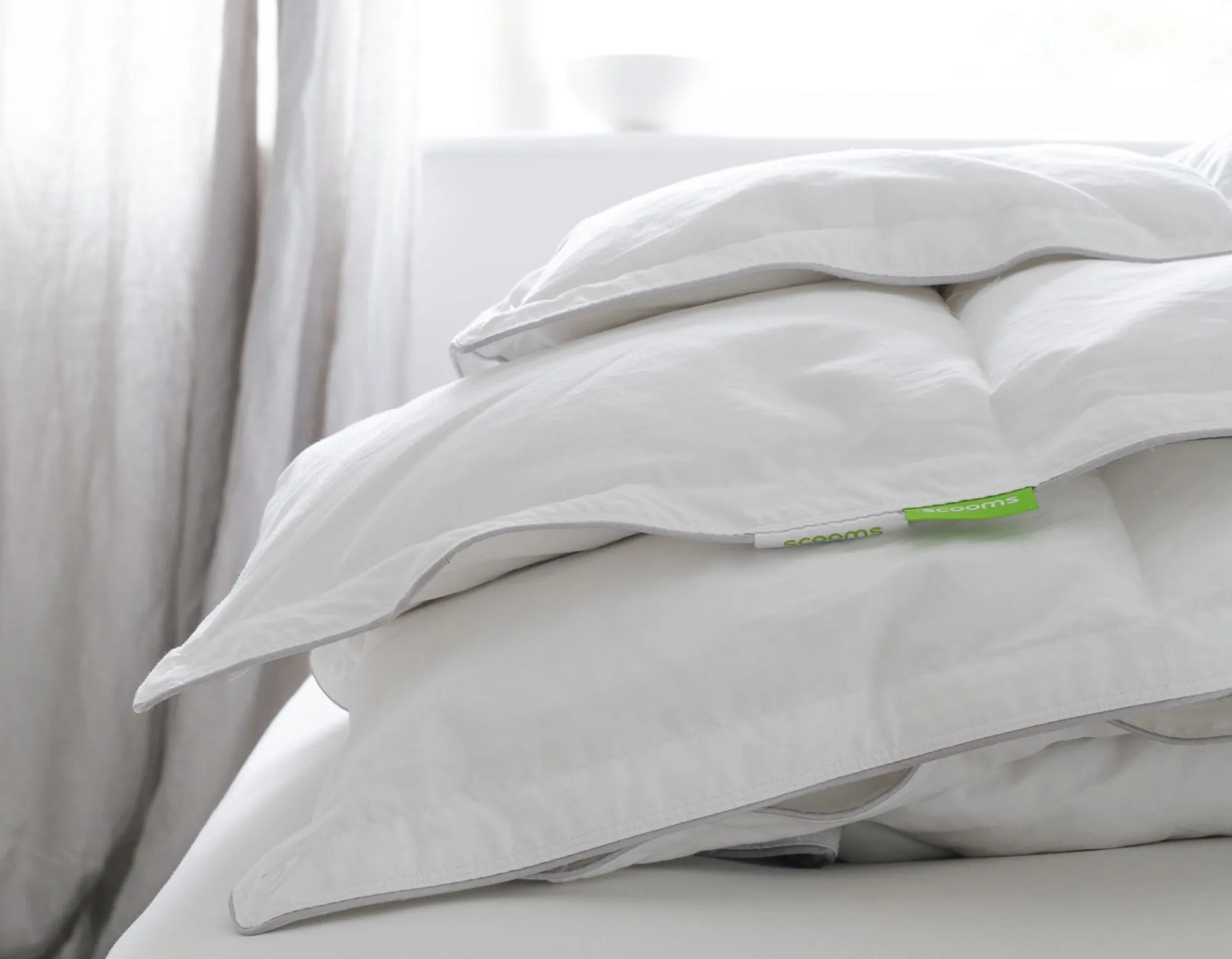 Refresh Goose Down Duvet & Egyptian Cotton Bedding Bundle