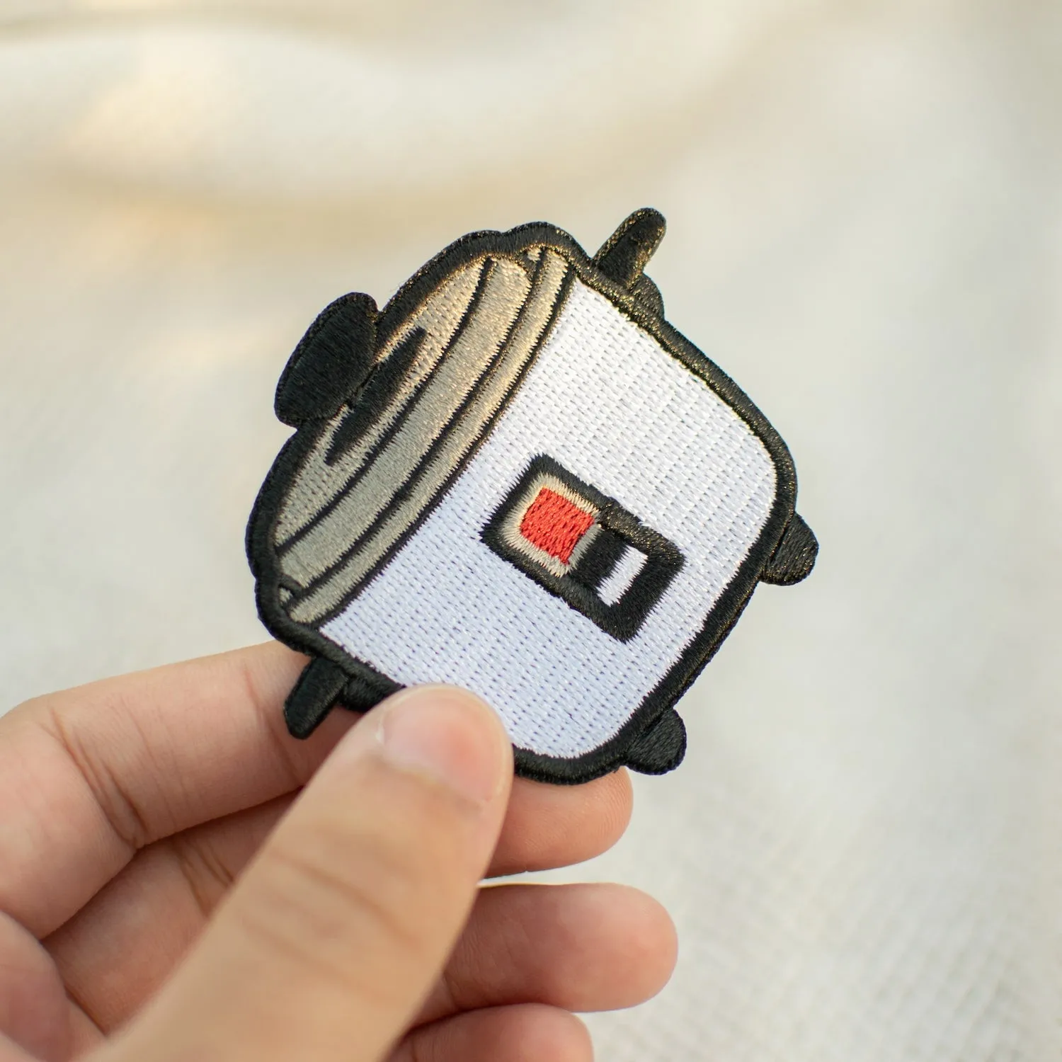 Rice Cooker Embroidered Patch