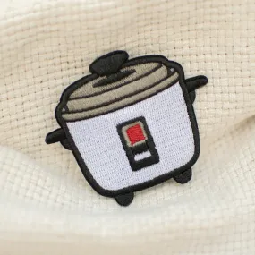 Rice Cooker Embroidered Patch