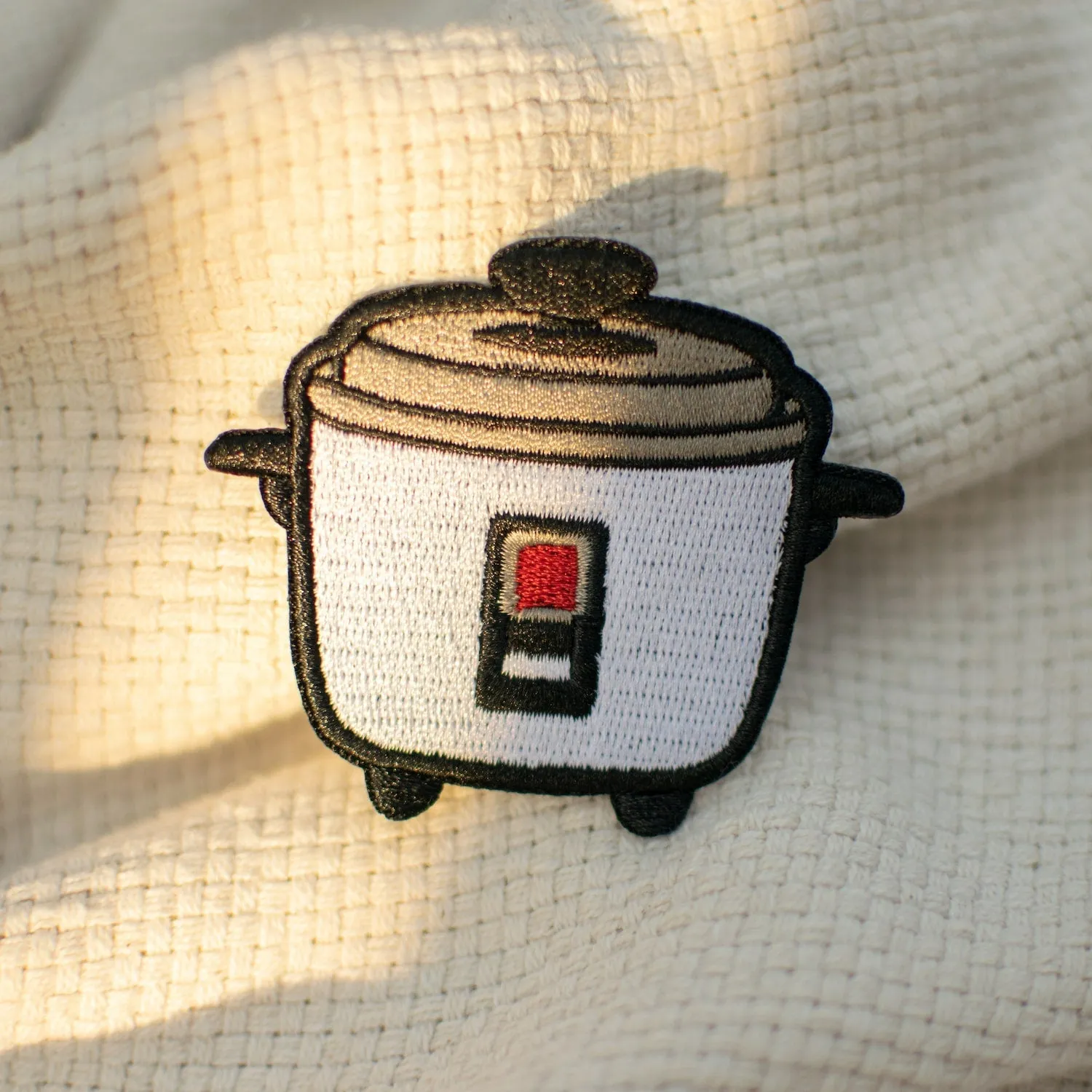 Rice Cooker Embroidered Patch