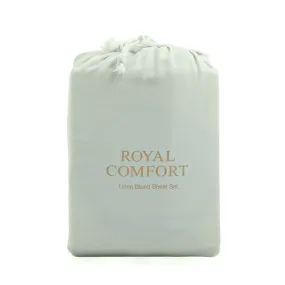 Royal Comfort  Blend Sheet Set  King Sage Green