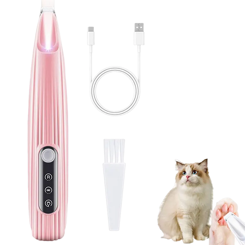 Saker Pet Hair Trimmer With Led Light