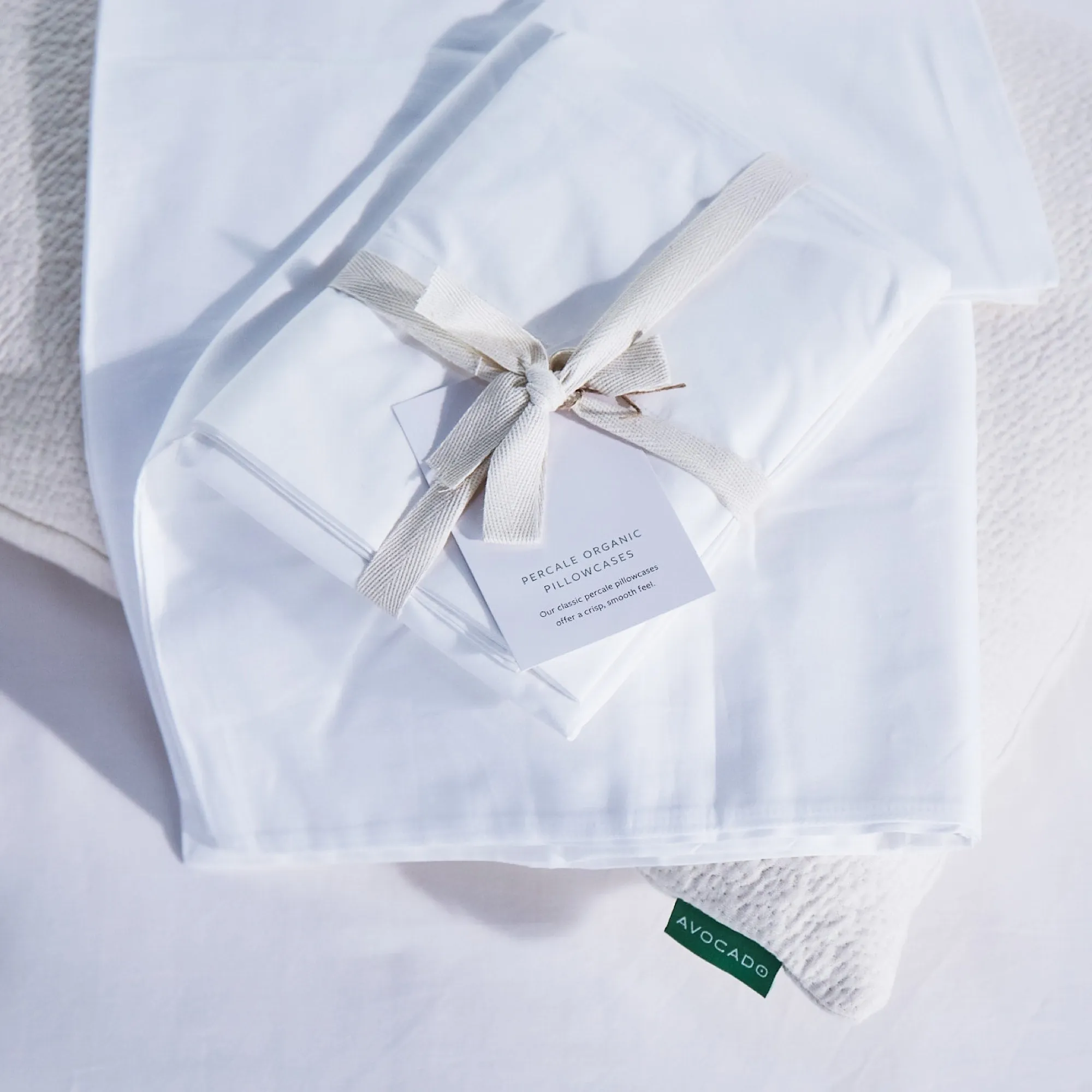 Sateen Organic Cotton Pillowcases 300TC