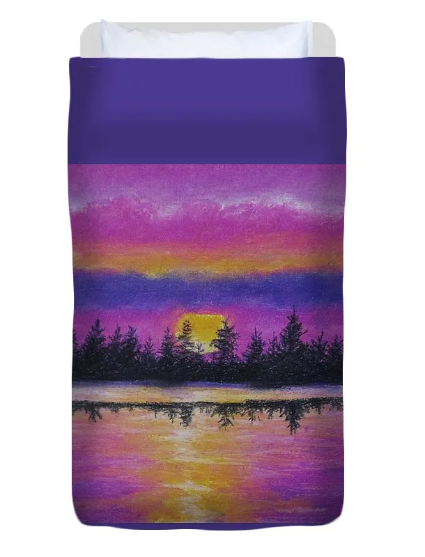 Setting Sea Sun - Duvet Cover