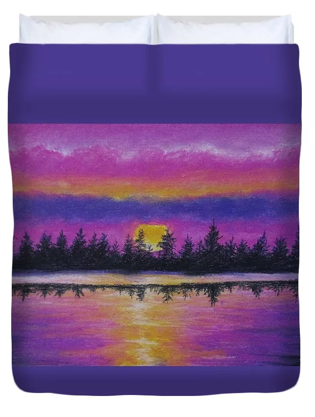 Setting Sea Sun - Duvet Cover