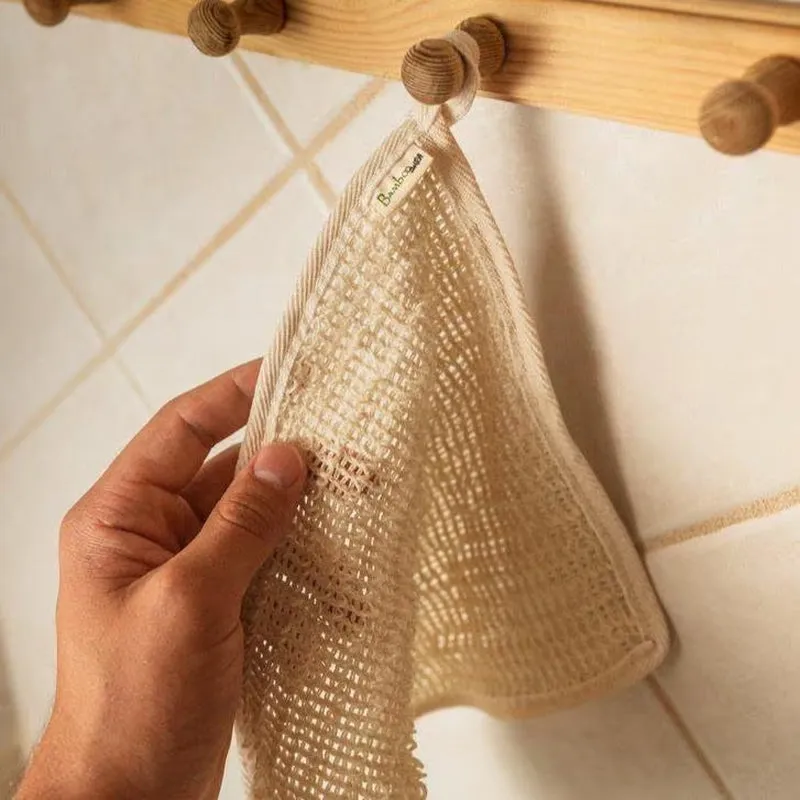 Sisal Exfoliating Towel | Single and 5 Pack | Bathroom | Self Care | Exfoliation | Shower | Sustainable | Plant Based | All Natural