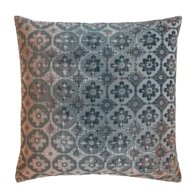 Small Moroccan Gunmetal Velvet Pillows by Kevin O'Brien Studio