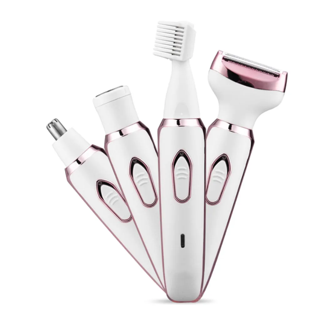 SmoothGlam 4-in-1 Rechargeable Shaver