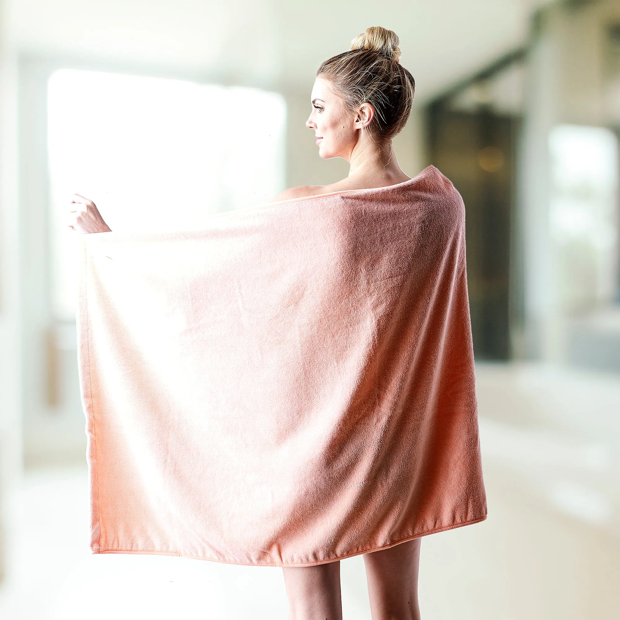 Spa Bath Towel - Peach