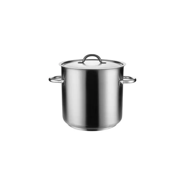 Stockpot - 18/10, with Cover, 300x300mm /21.2Lt  |PUJADAS Top Line