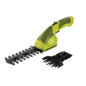 Sun Joe HJ604C Cordless Grass Shear   Hedger | 2-in-1 | 7.2 V | Green