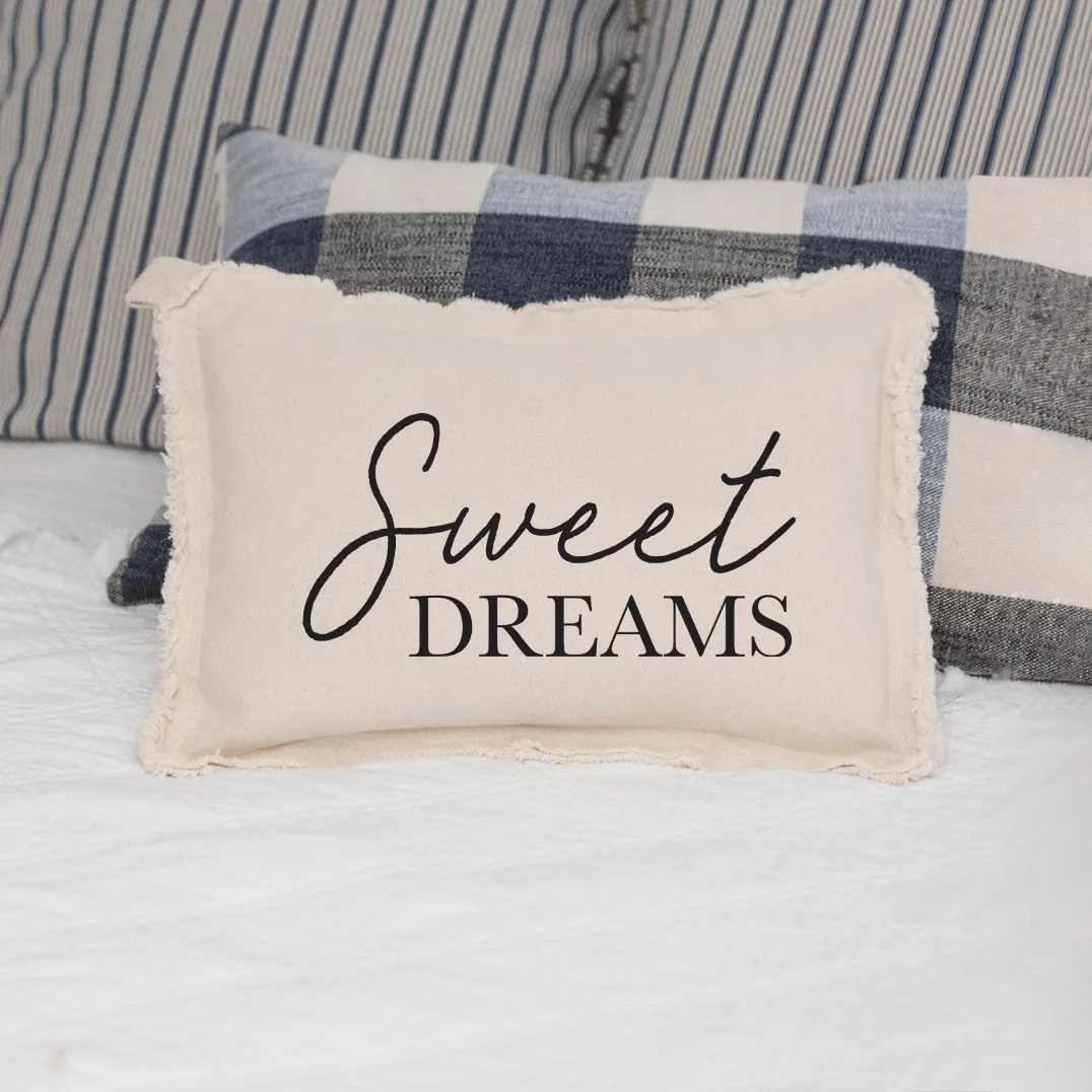 Sweet Dreams Lumbar Pillow