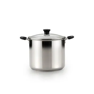 T-fal Stainless Steel, 12qt Stockpot, Silver