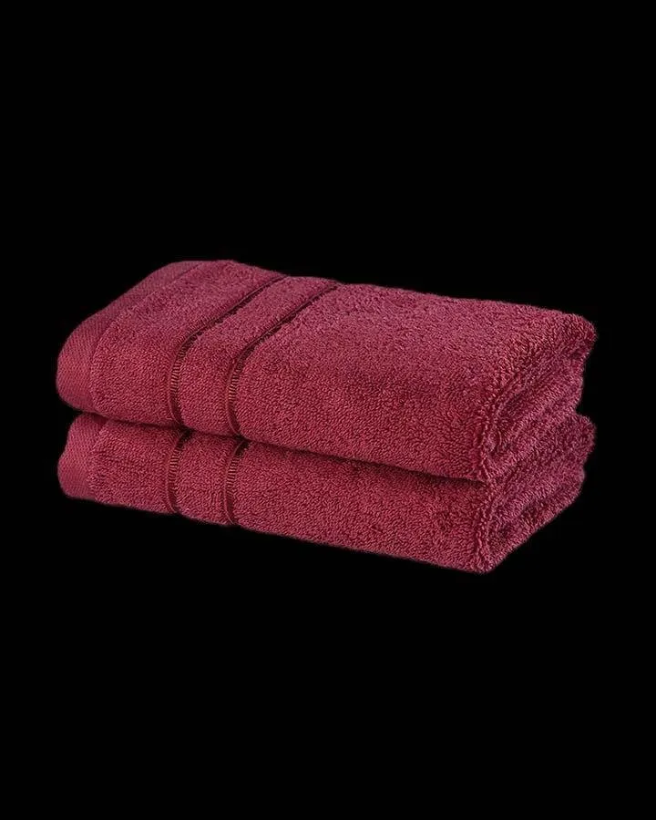 TAYA BATH TOWELS- 2PCS- ANGIE'S INDIA