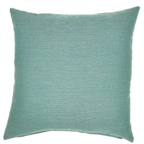 Teal Hippie Jacquard Throw Pillow Cover 20x20