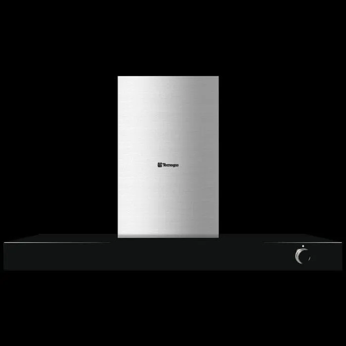 TECNOGAS CN160X Black Stainless Steel 60cm Chimney Hood