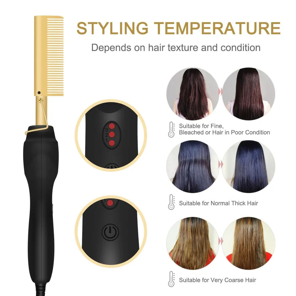 TEEK - Electric Hot Comb Straightener