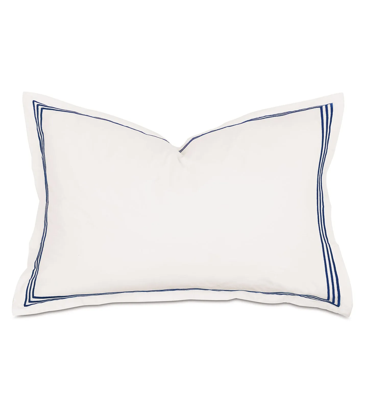 Tessa Ivory Sham in Navy