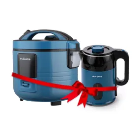 The Better Home FUMATO Anniversary, Wedding Gifts for Couples- 1.8L Electric Kettle   3-in-1 Electric Cooker, Boiler & Steamer | House Warming Gifts for New Home | 1 Year Warranty (Midnight Blue)