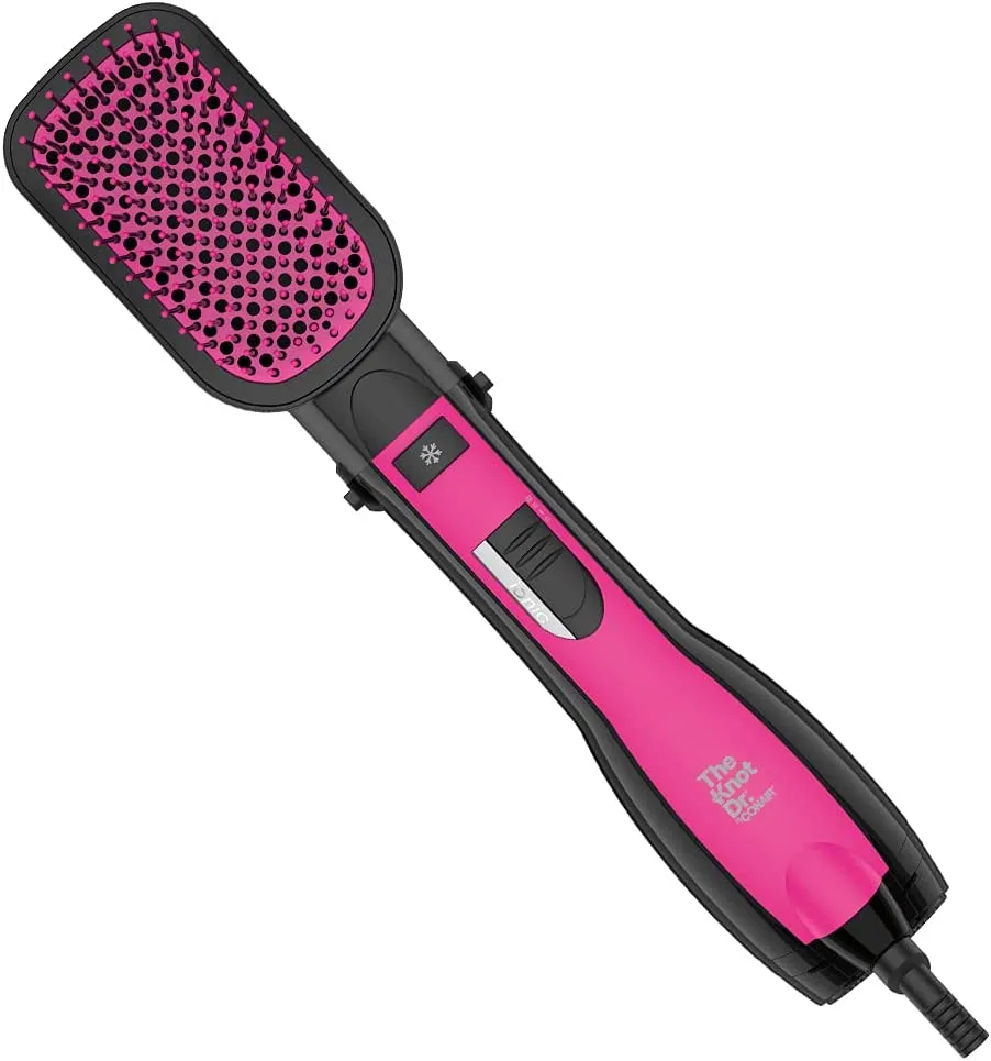 The Knot Dr. Convair BC120C All-in-1 Smoothing Detangling Dryer Brush Pink