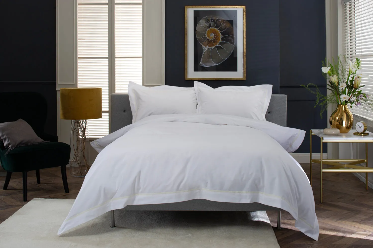 TLC Hampstead Percale Cotton Duvet Bedlinen