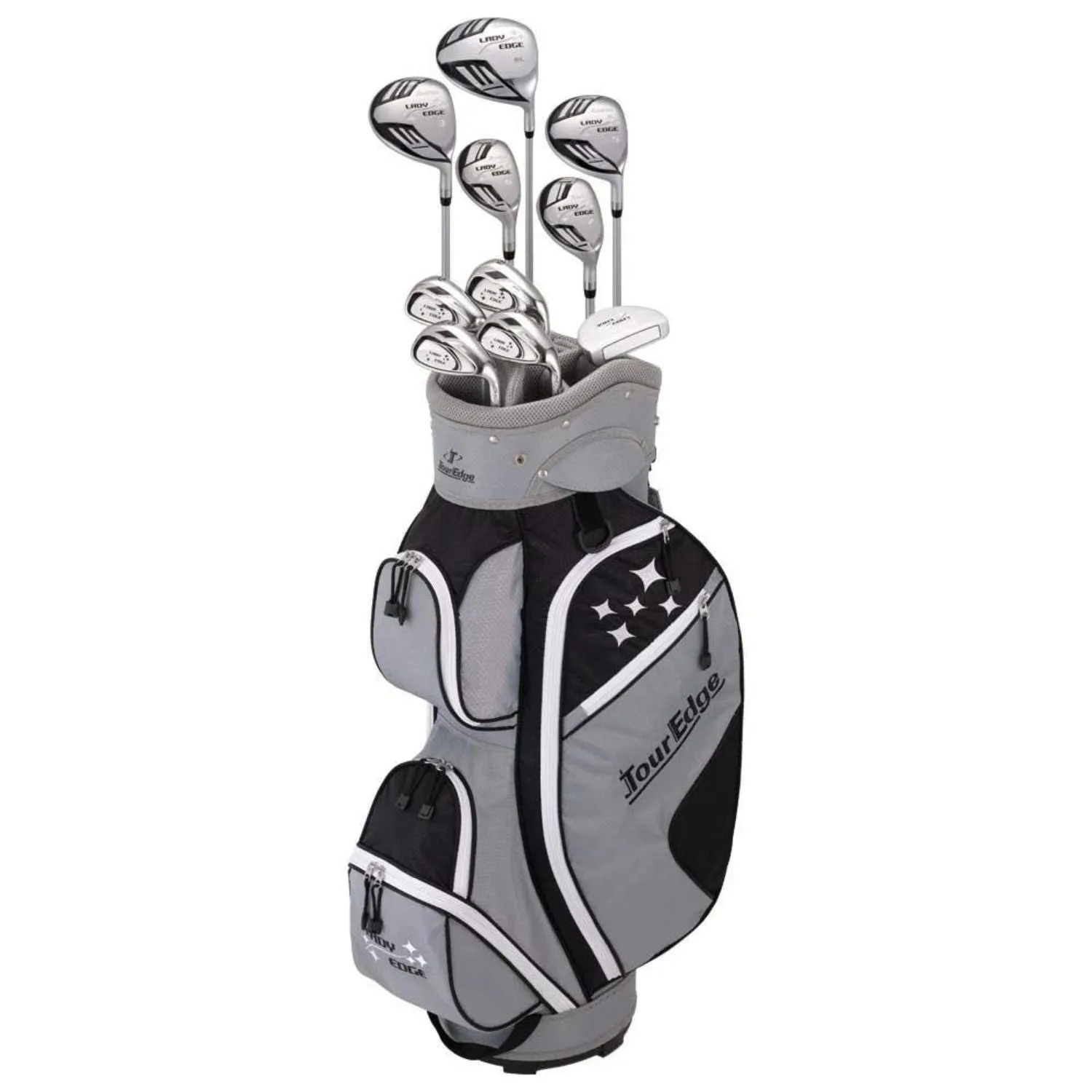 Tour Edge 2020 Lady Edge Full Set Grey White