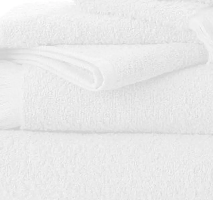 Tusca 700GSM Cotton Bath Towel Range White