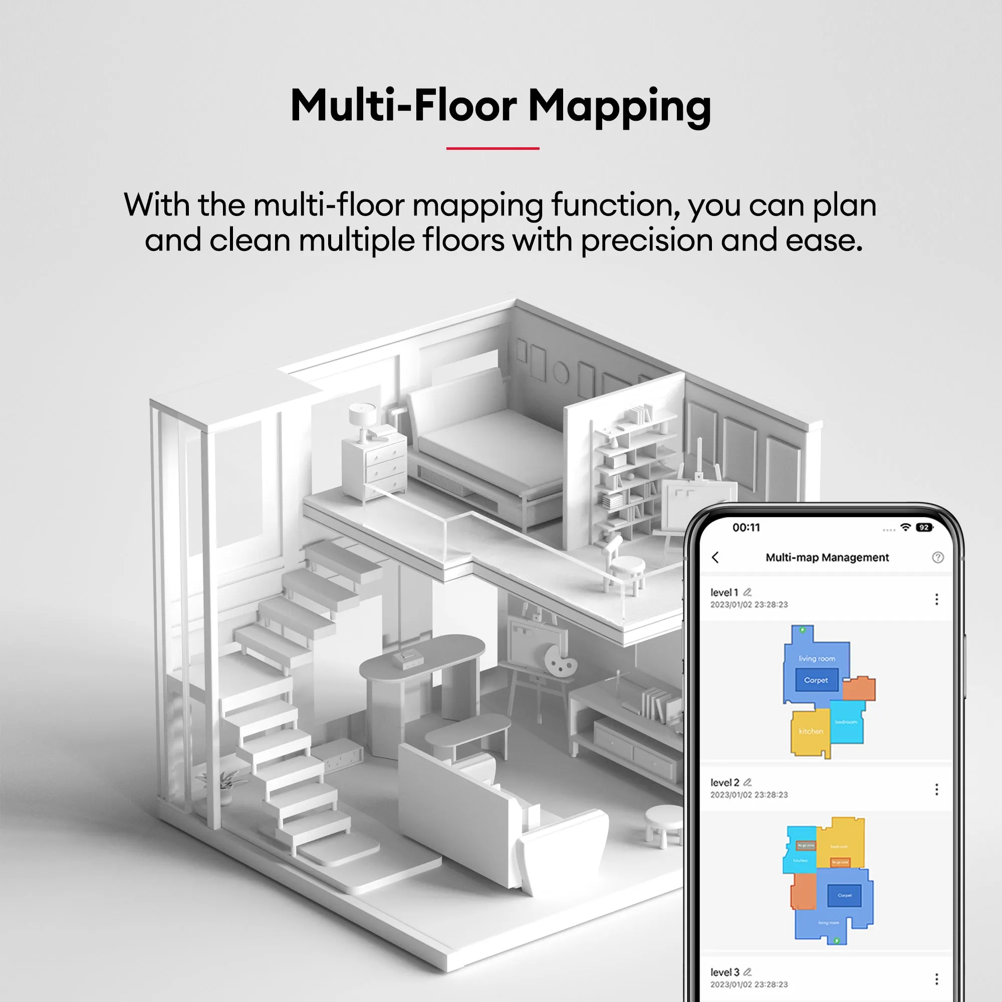 Ultenic MC1 Robot Vacuum and Mop