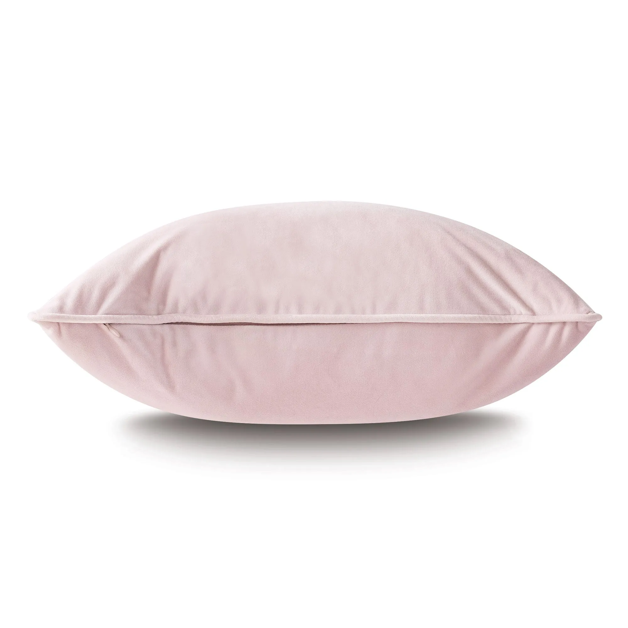 Vesper Velvet Throw Pillow Cover 20x20 in Pink