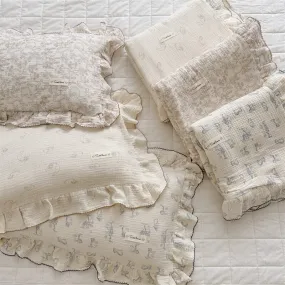 Vintage Floral Bedding Set Twin