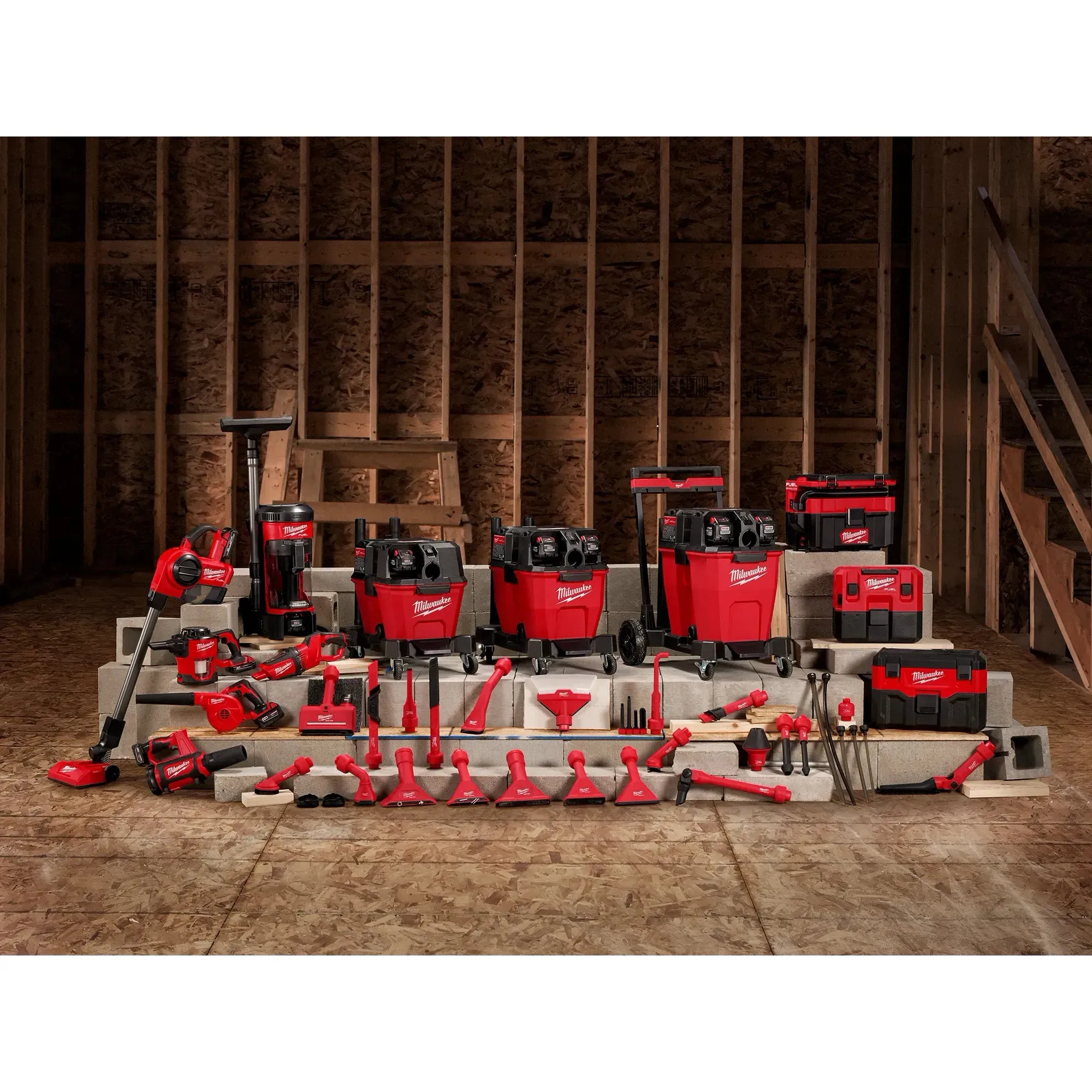 Wet/Dry Vacuum - Milwaukee M18 FUEL™ 6 Gallon Wet/Dry Vacuum, 0910-20