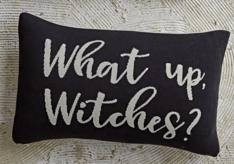 What Up, Witches 2 Sided Pillow