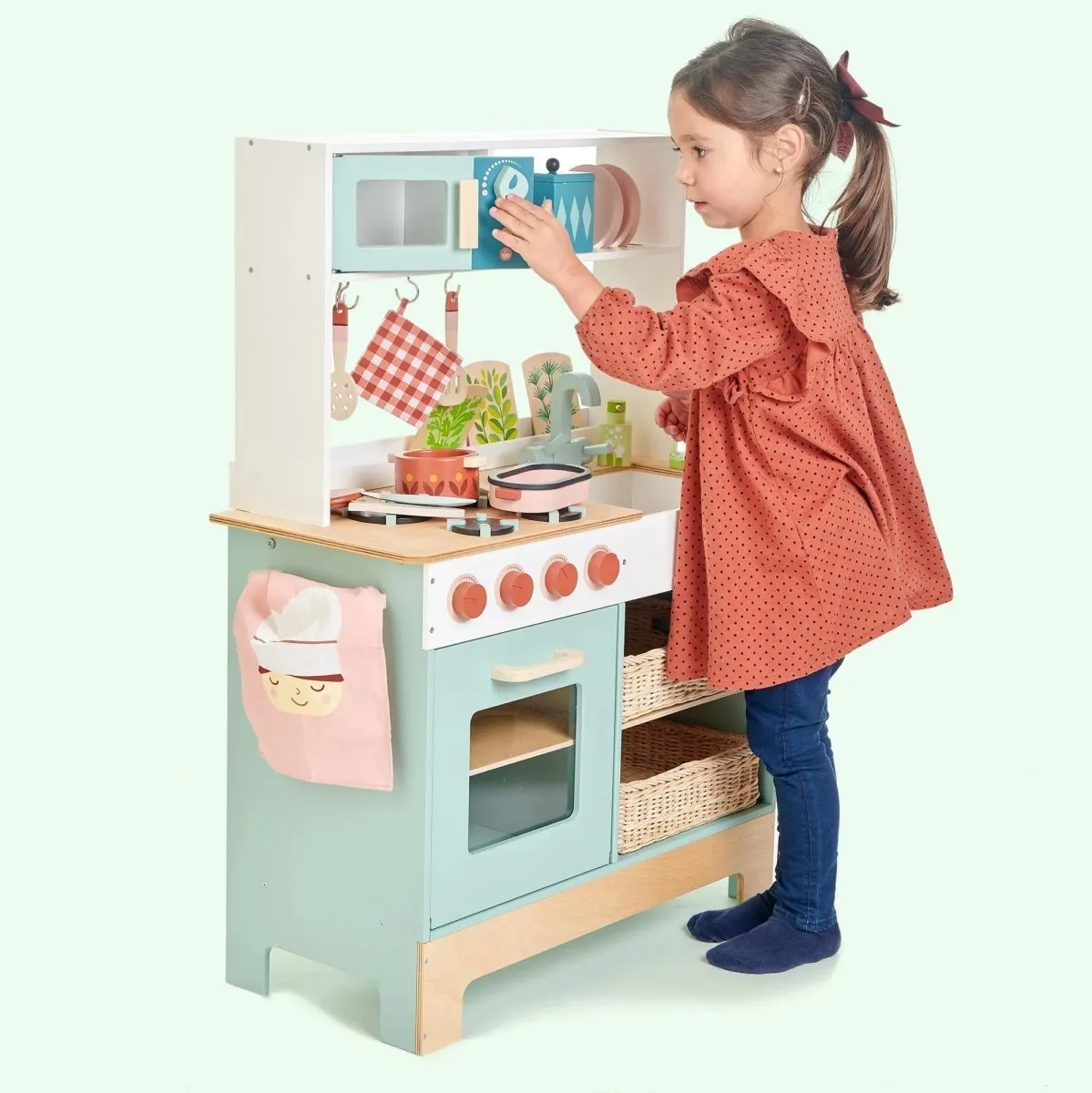 Wooden Pretend Kitchen Range