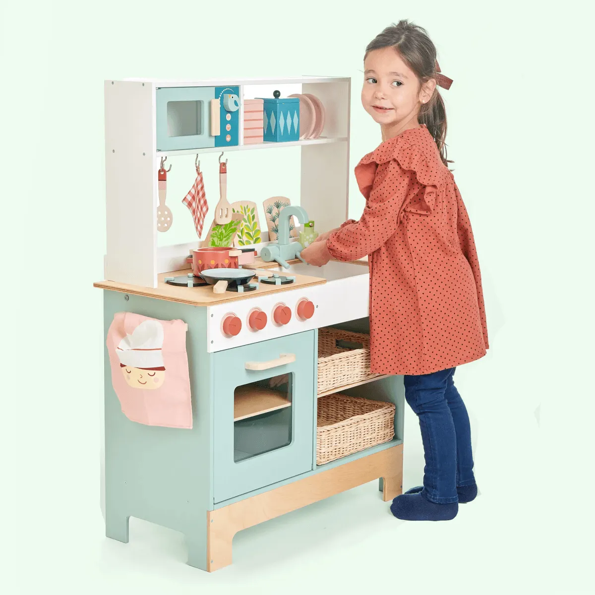 Wooden Pretend Kitchen Range