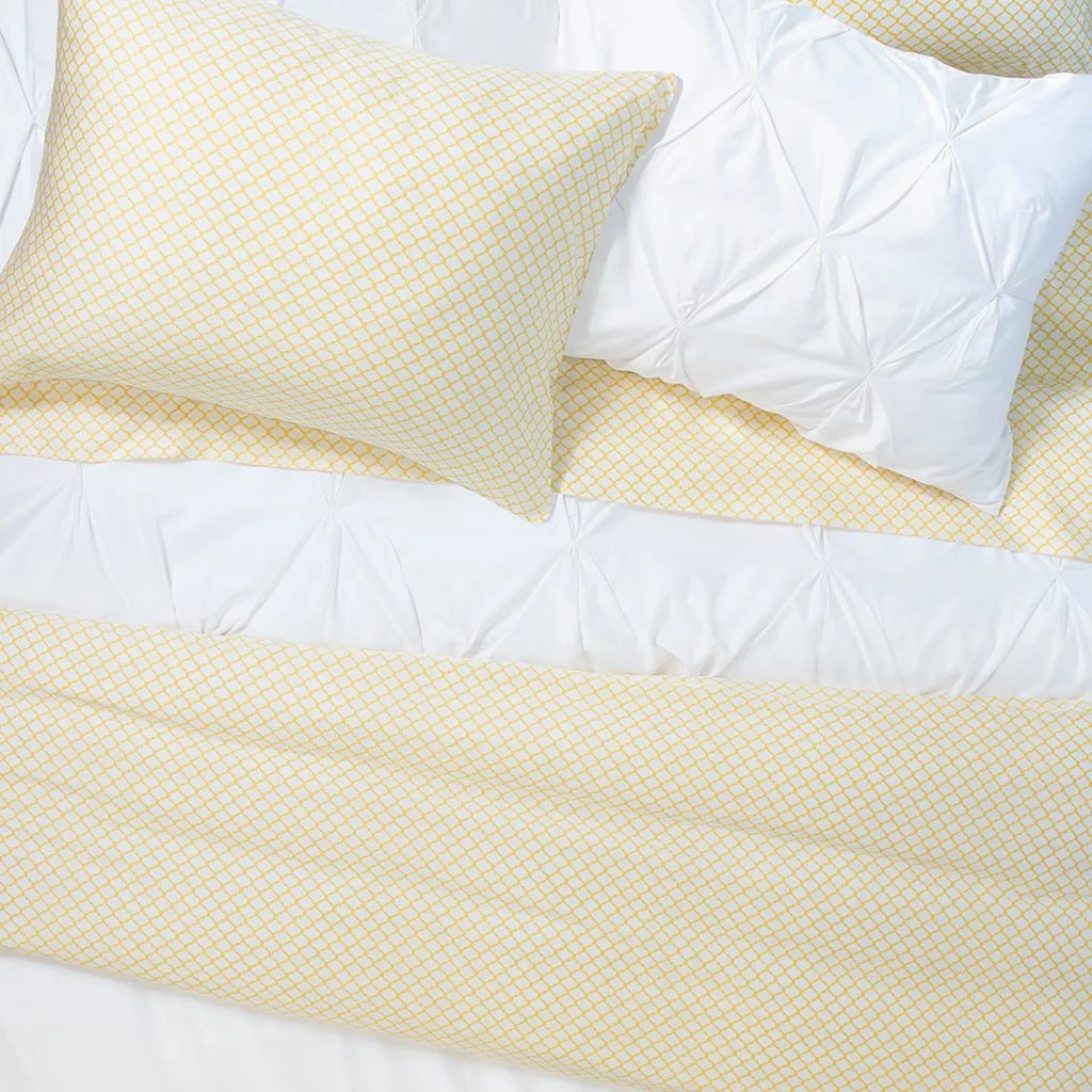 Yellow Page Duvet Cover