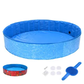 Yescom Foldable Pool for Kids Dog Pet Bath Small to Large