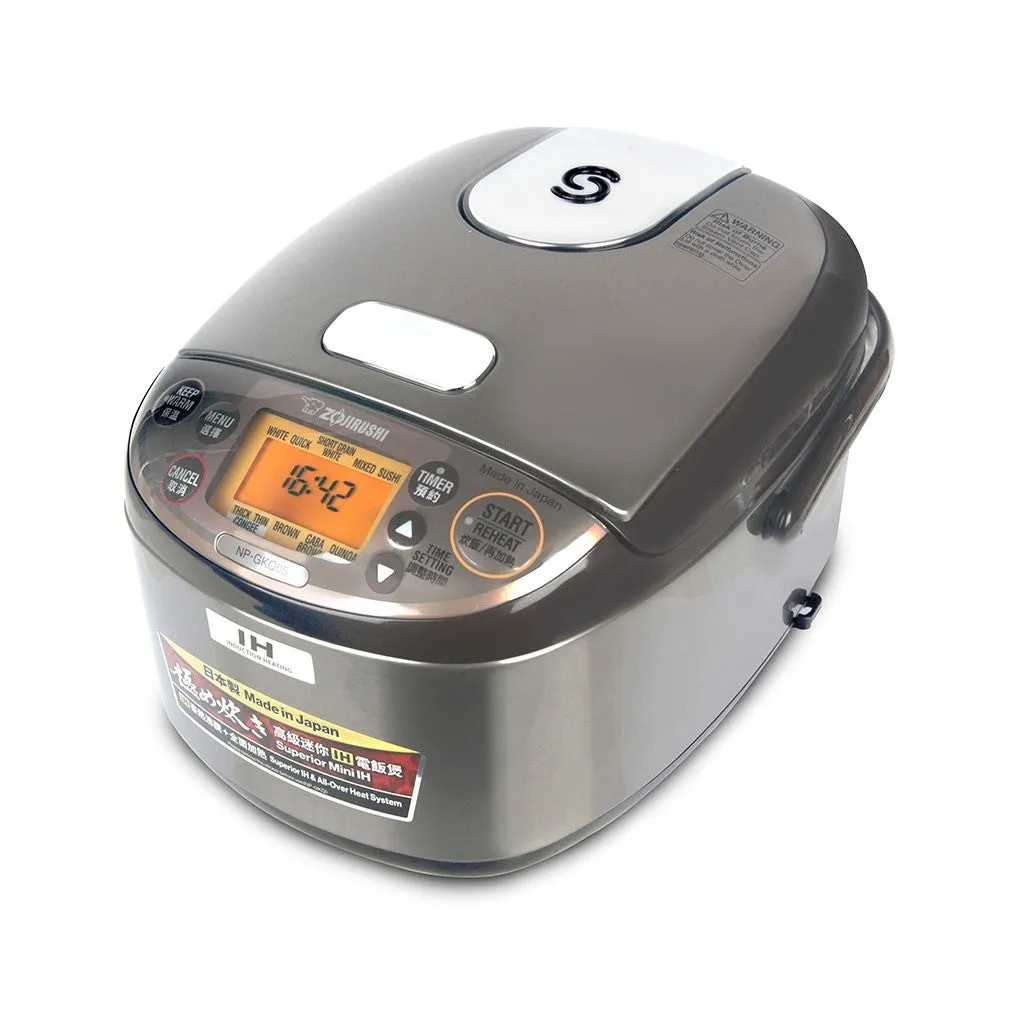 Zojirushi Mini IH Rice Cooker NP-GKQ05 (Made in Japan)